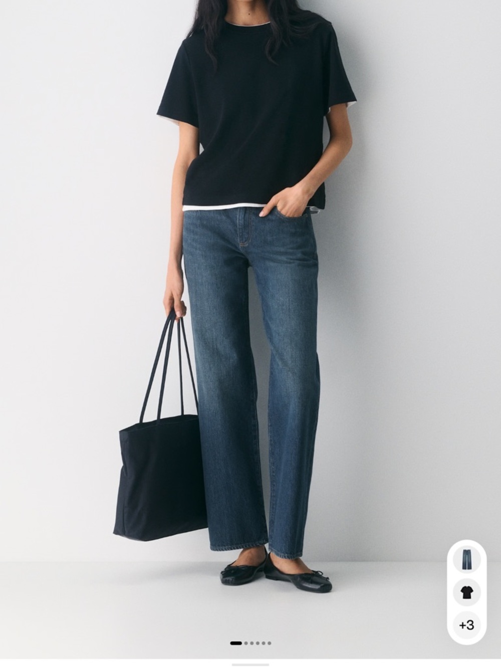 Aritzia denim forum Farrah low rise wide leg